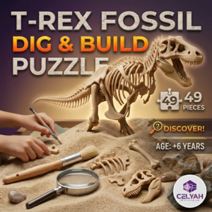 T-Rex Skeleton Archeology Puzzle