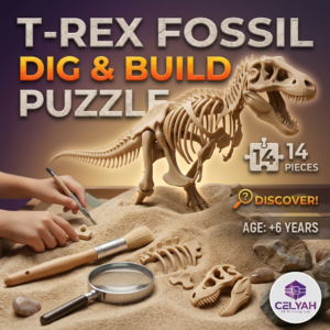 T-Rex Skeleton Archeology Puzzle