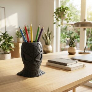Spider-Man Mask Pen Holder