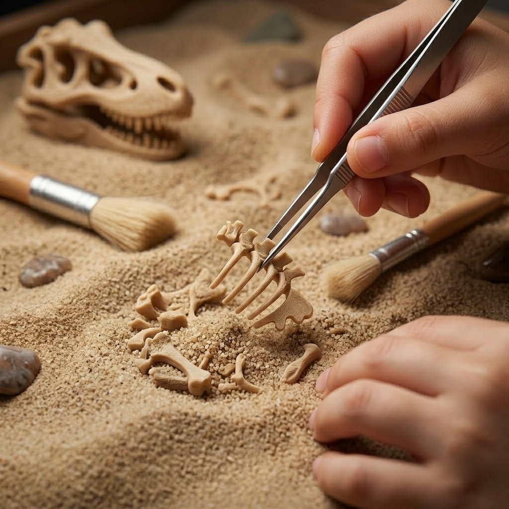 T-Rex Skeleton Archeology Puzzle - Image 3