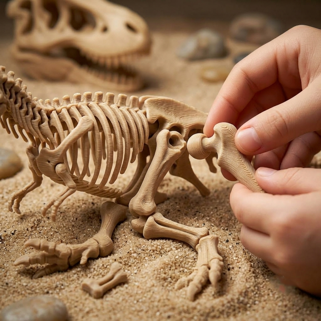 T-Rex Skeleton Archeology Puzzle - Image 5