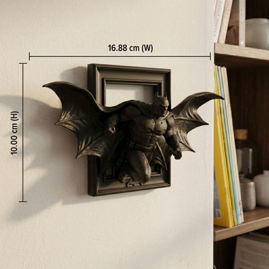 Batman 3D Frame Wall Art - Image 2