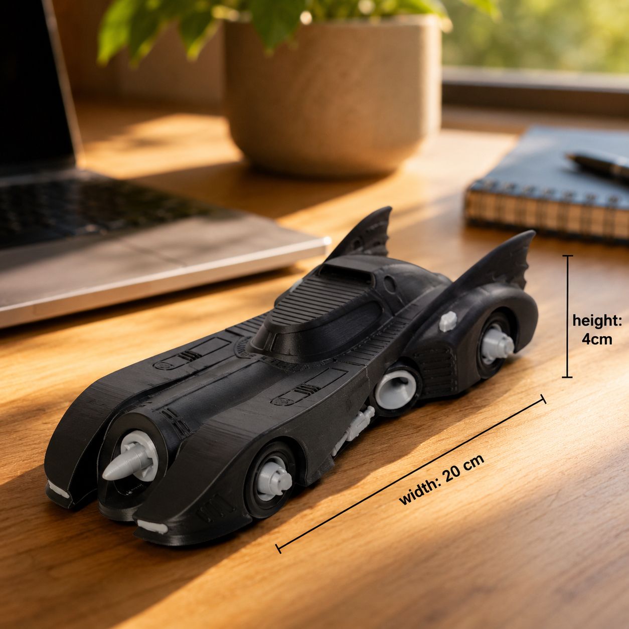Classic Batmobile Model