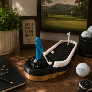 Mechanical Mini Golf Putting Game