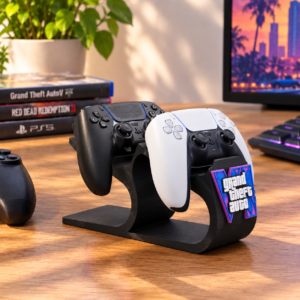 Dual GTA VI Controller Stand