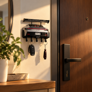 Porsche 911 GT3 RS Rear-End Wall-Mounted Key Holder